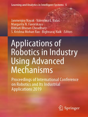 cover image of Applications of Robotics in Industry Using Advanced Mechanisms